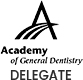 Academy of General Dentistry Delegate logo